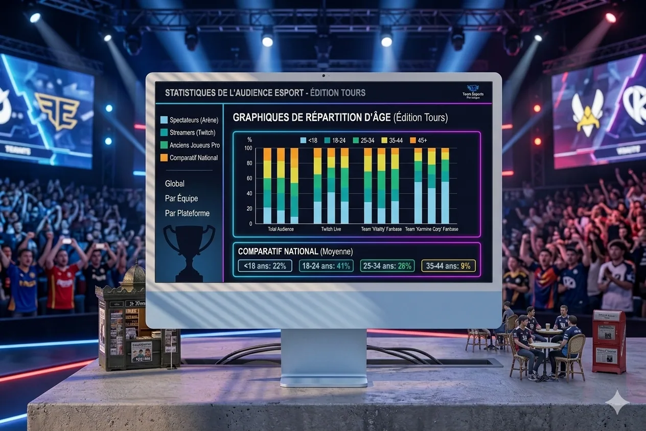 Esport Stats, une petite enquête data sur les scènes pros